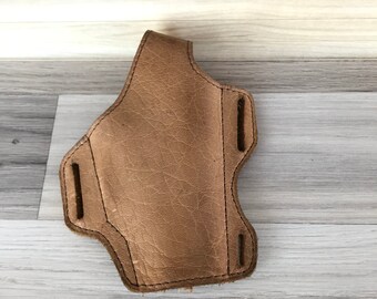 étui de pistolet de ceinture en cuir vintage - étui vintage - étui de police - étui de pistolet - étui de pistolet - accessoires de police