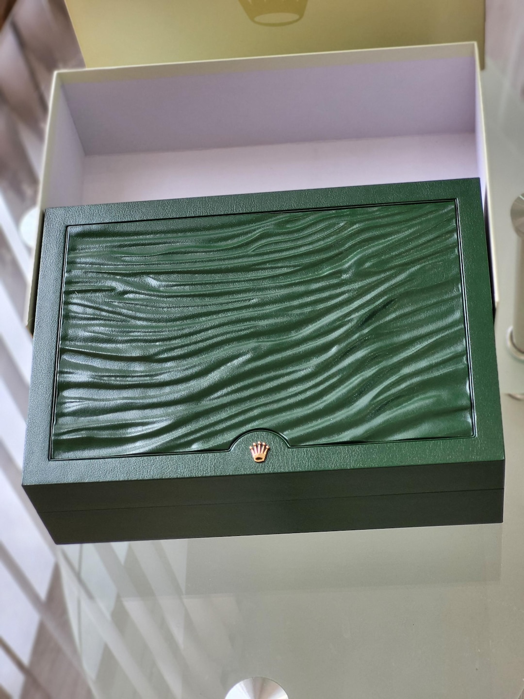 Vintage Rolex Watch Box Original Rolex Box Outside Green Rolex  Protective Box Jewelry Box – Rolex Box