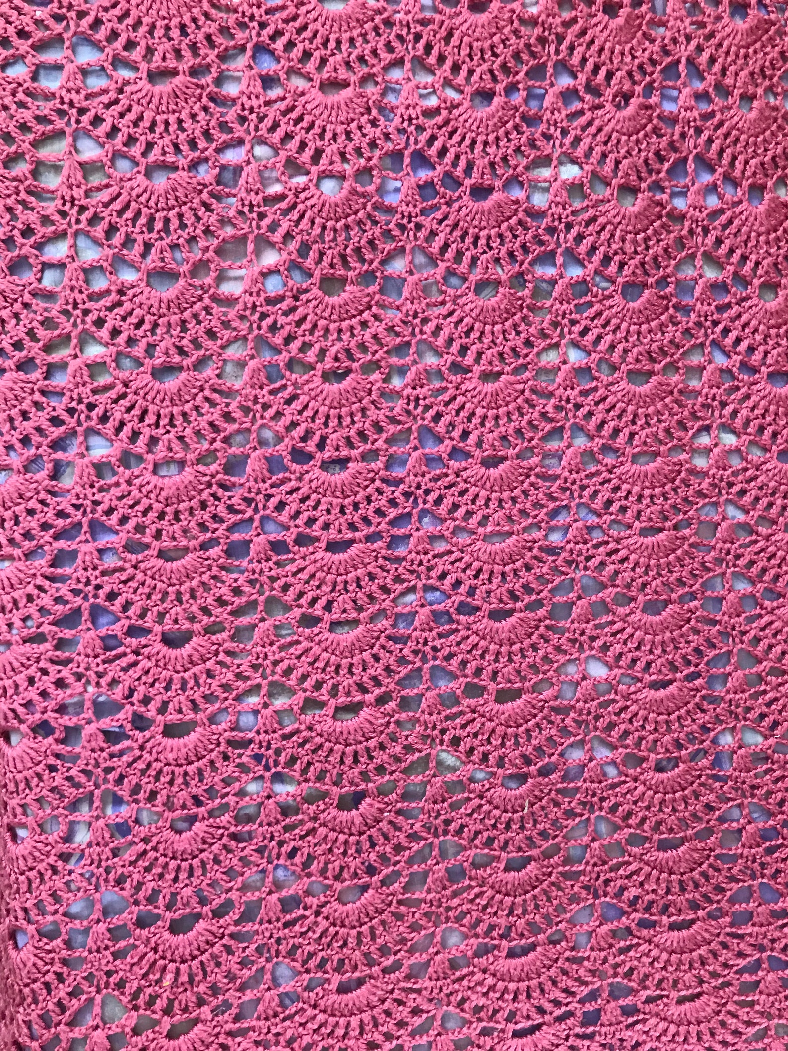 Vintage Hand Crocheted Bedspread crocheted Coverlet hand Etsy