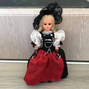 Vintage doll -authentic doll -Spain doll-collectible doll