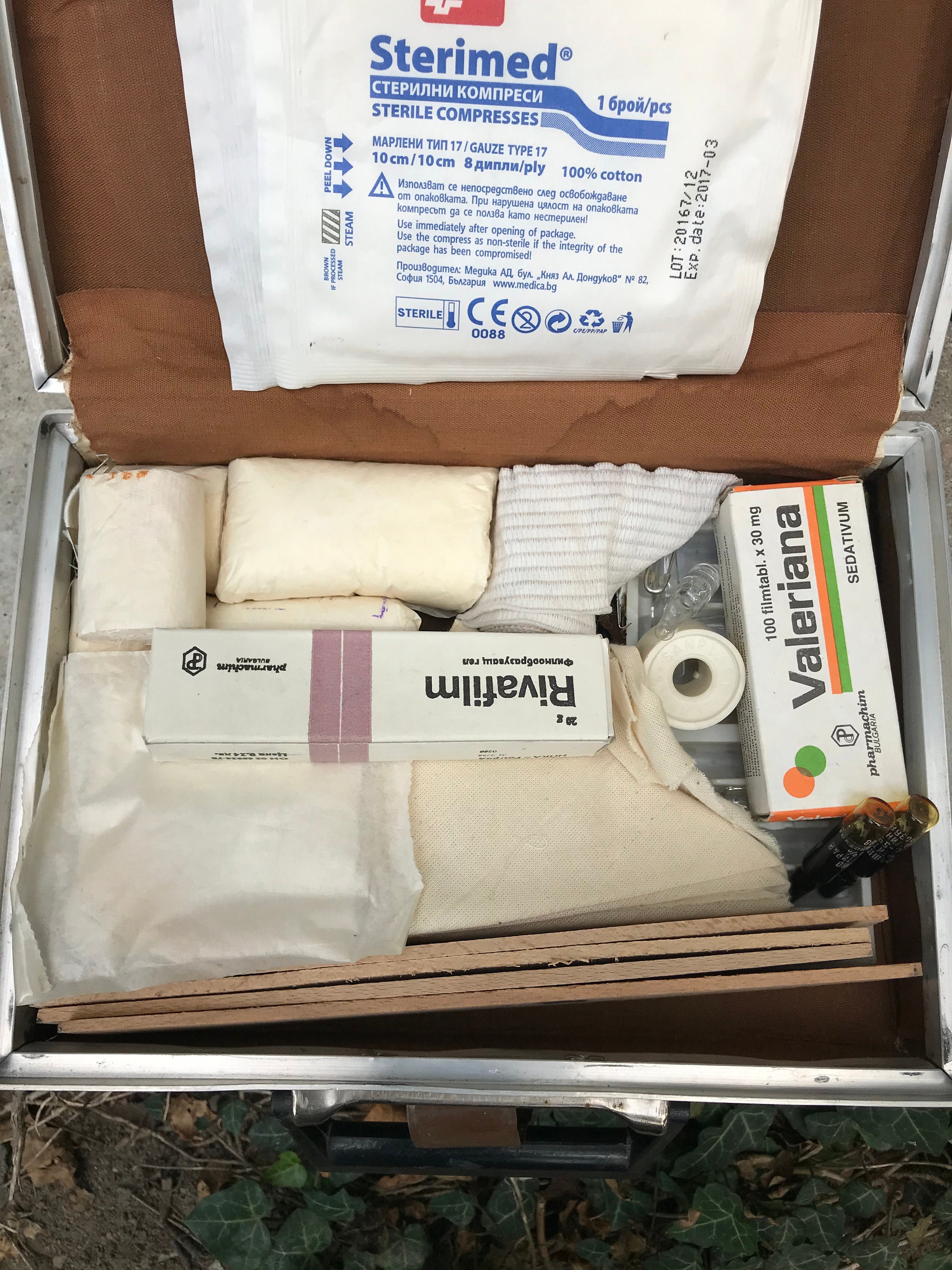 Vintage First Aid Kit for Caremergency Medical Helpdoctor Etsy UK