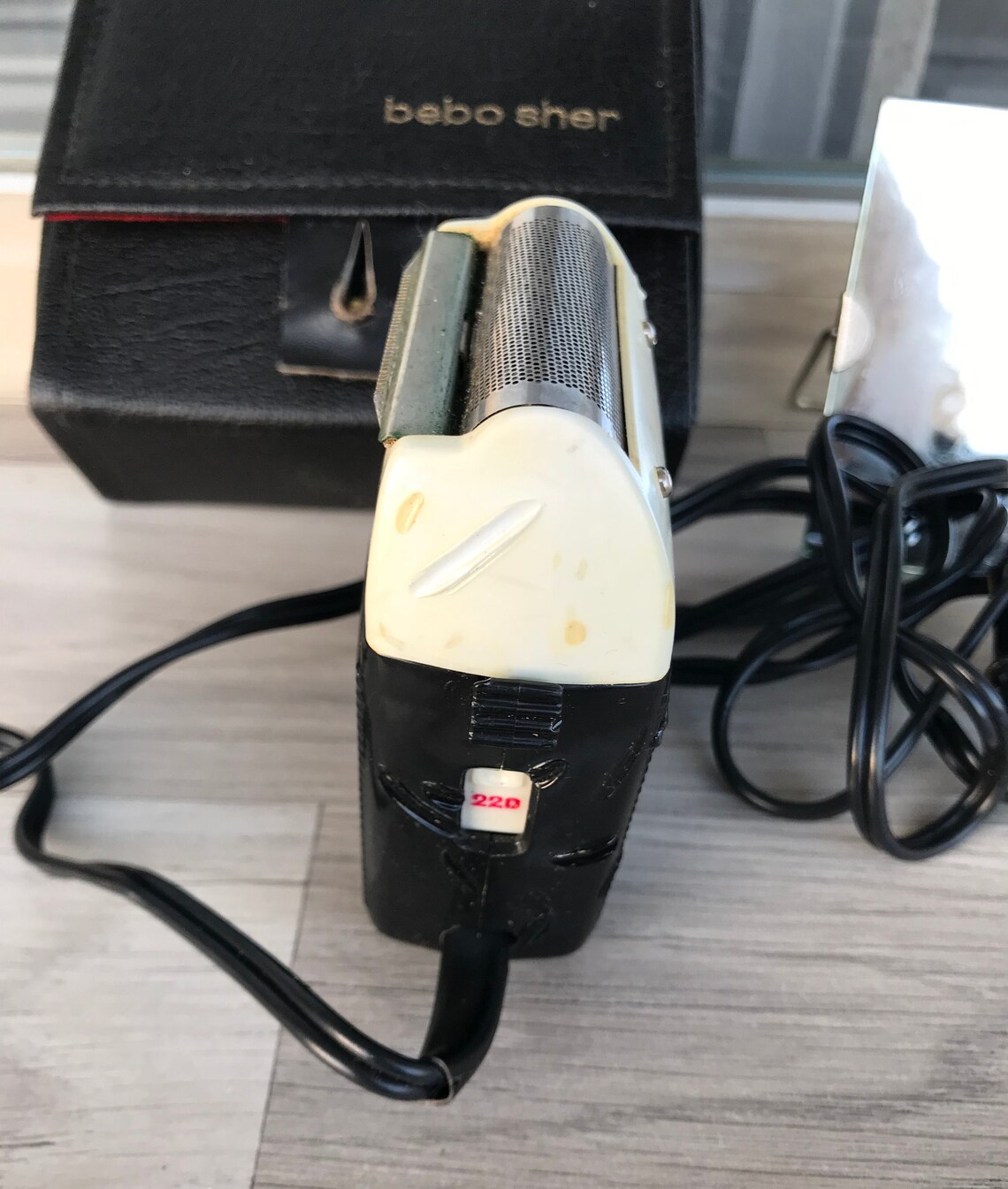 Vintage Electric Shaver BEBO SHER rare Electric Razor german Etsy