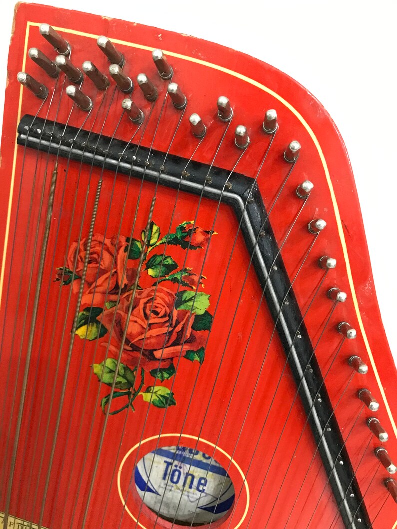 Vintage Zither Musical Instrument Zither Antique Guitar Etsy