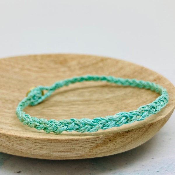 Recycled Triple Braided Fishing Net Bracelet