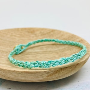 Recycled Braided Fishing Net Bracelet