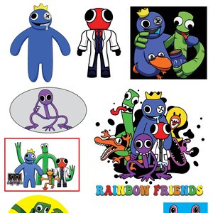 Rainbow Friends Stickers/Roblox