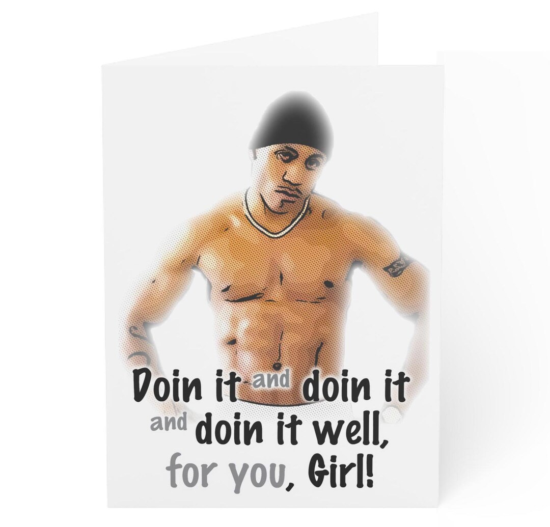 L.L. Cool J Day Card/free Shipping/birthday/holidays/fun - Etsy