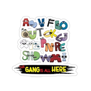 Alphabet Lore Die-Cut Sticker