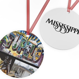 TUPELO MISSISSIPPI Christmas ornament
