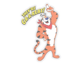 Tony the Tiger Kiss- Cut Sticker