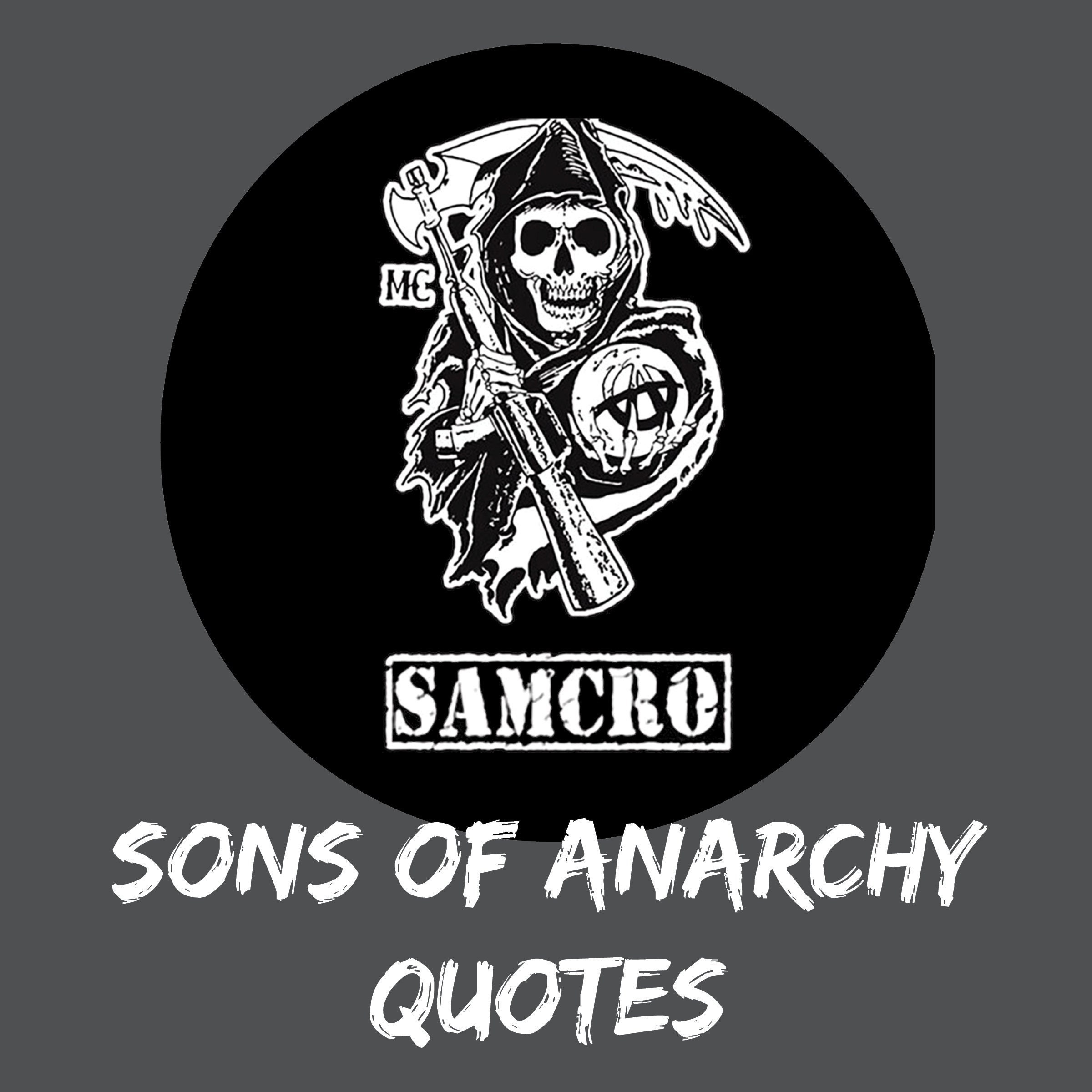 Sons of Anarchy Quote Stickers/SOA/Samcro/ReaperCrew - Etsy 日本, image size:2400x2400