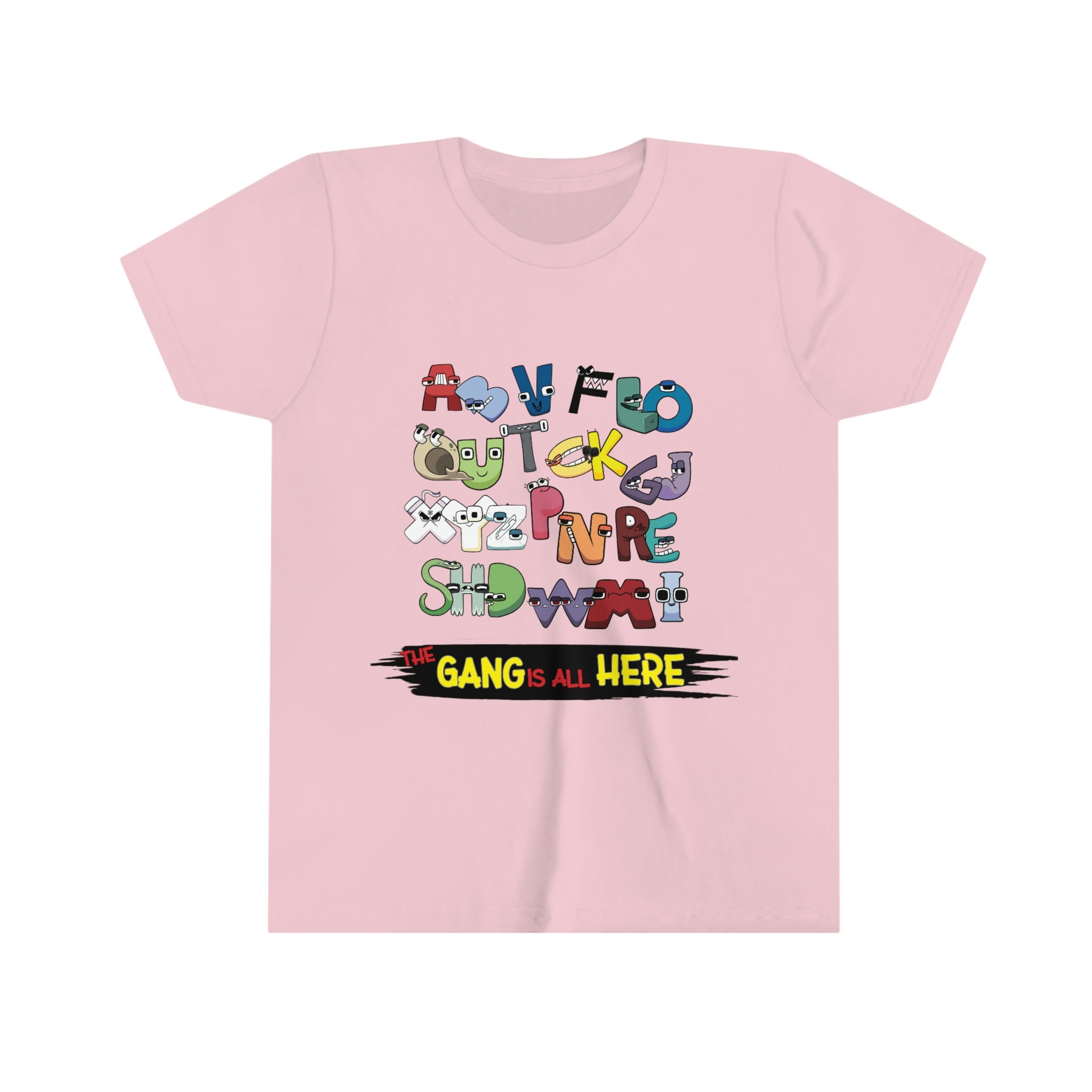 Alphabet Lore D Dylan T-Shirt, Children Costume Shirts, Kids