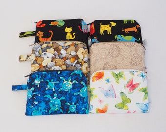 Coin purse / key purse / small zip bag