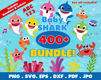Download Baby Sharks Birthday Etsy