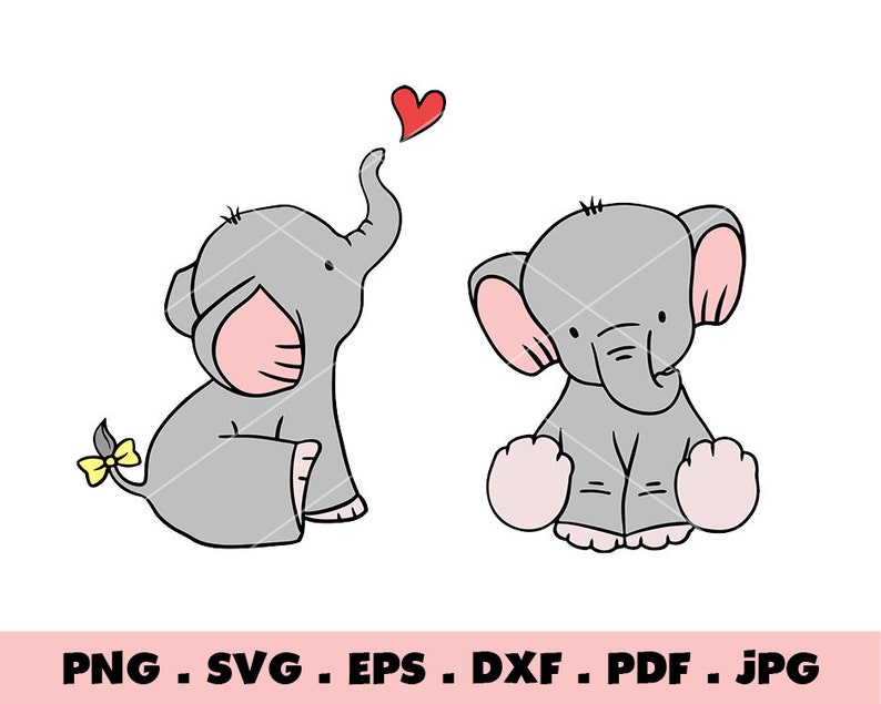 Free Free 162 Layered Baby Elephant Svg SVG PNG EPS DXF File