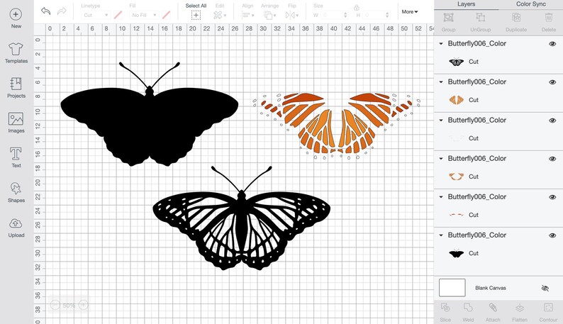 Free Free 151 2 Layered Butterfly Svg Free SVG PNG EPS DXF File