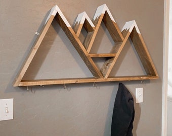 Mountain Wall mounted shelf