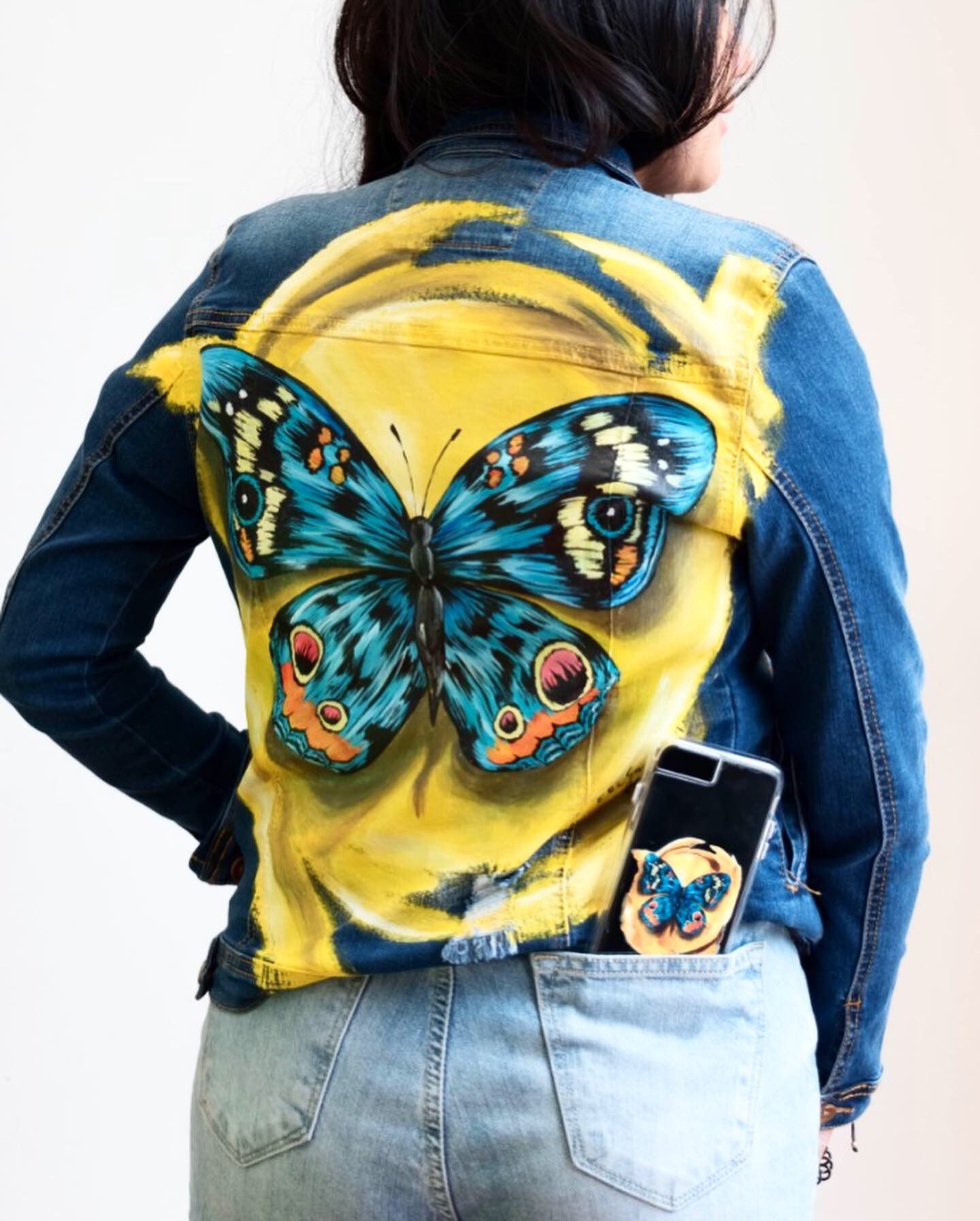 custom gucci denim jacket