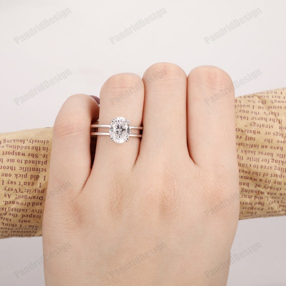Amazon.com: Fashion Women's Love Heart Zirconia Diamond Ring Engagement  Wedding Ring Trendy Chunky Rings (Silver, 10) : Clothing, Shoes & Jewelry