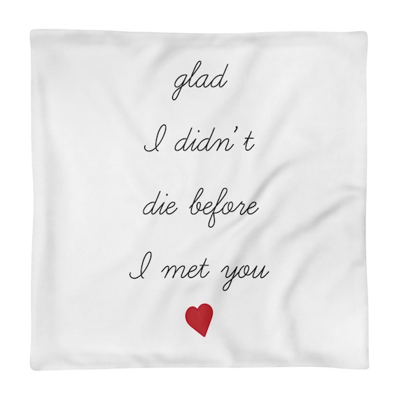 Pillow Case Only Bright Eyes Conor Oberst First Day Of My Etsy