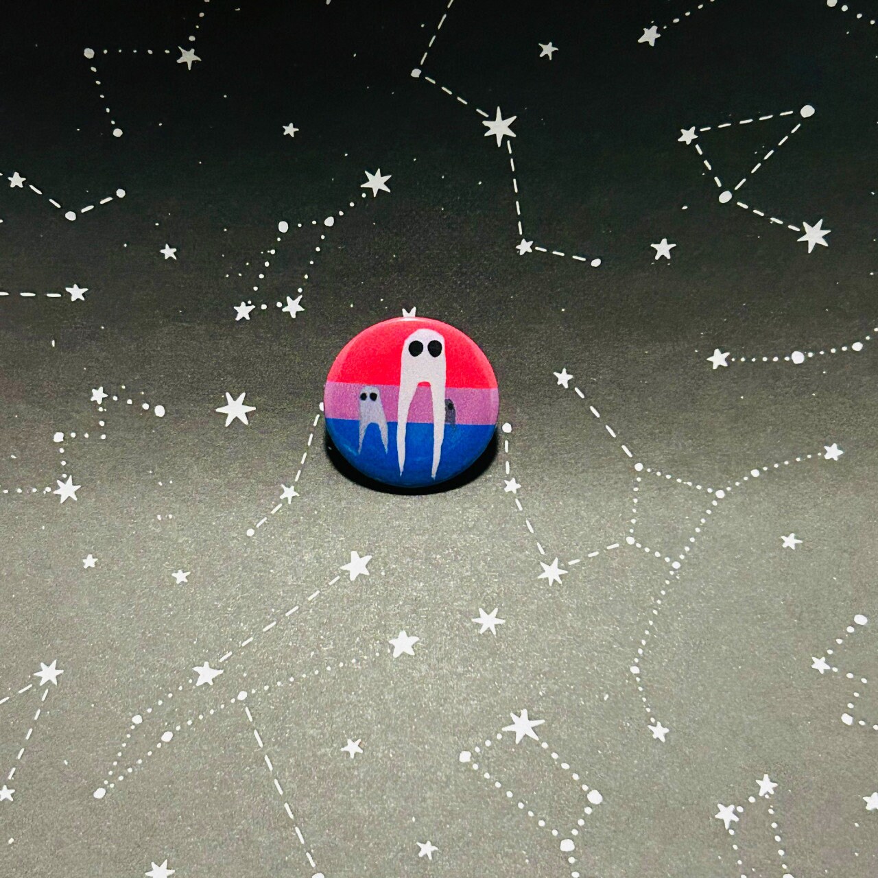 Fresno Nightcrawler Cryptid Pin | 1.25-inch Button | Choose Your Pride ...