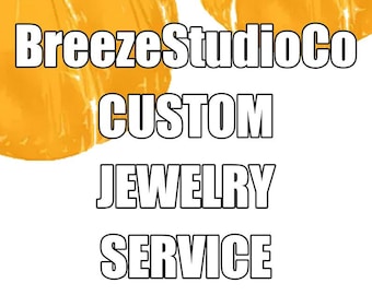 Custom jewlery -handmade fee - Receipt #4172820799- 10k gold natural sapphire