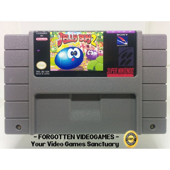 Jelly Boy 2 English Translation SNES Super Nintendo Etsy
