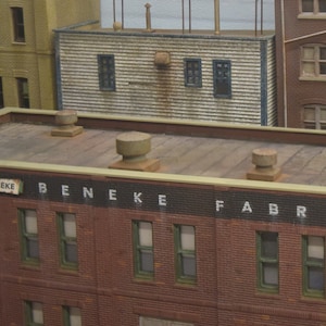 N Scale Details — Small Roof Vents — P003 — 3D Printed