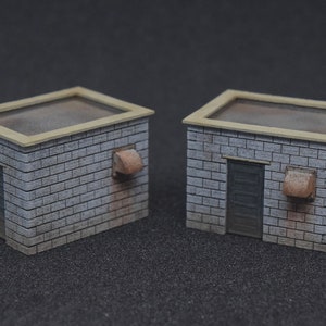 N Scale — Rooftop Access — PCK101 — Laser Cut Craftsman Kit with 3D Details