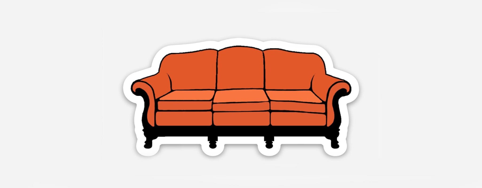 Sticker / Orange Couch / Nickelodeon / 90s / Nick at Night / 1990s ...