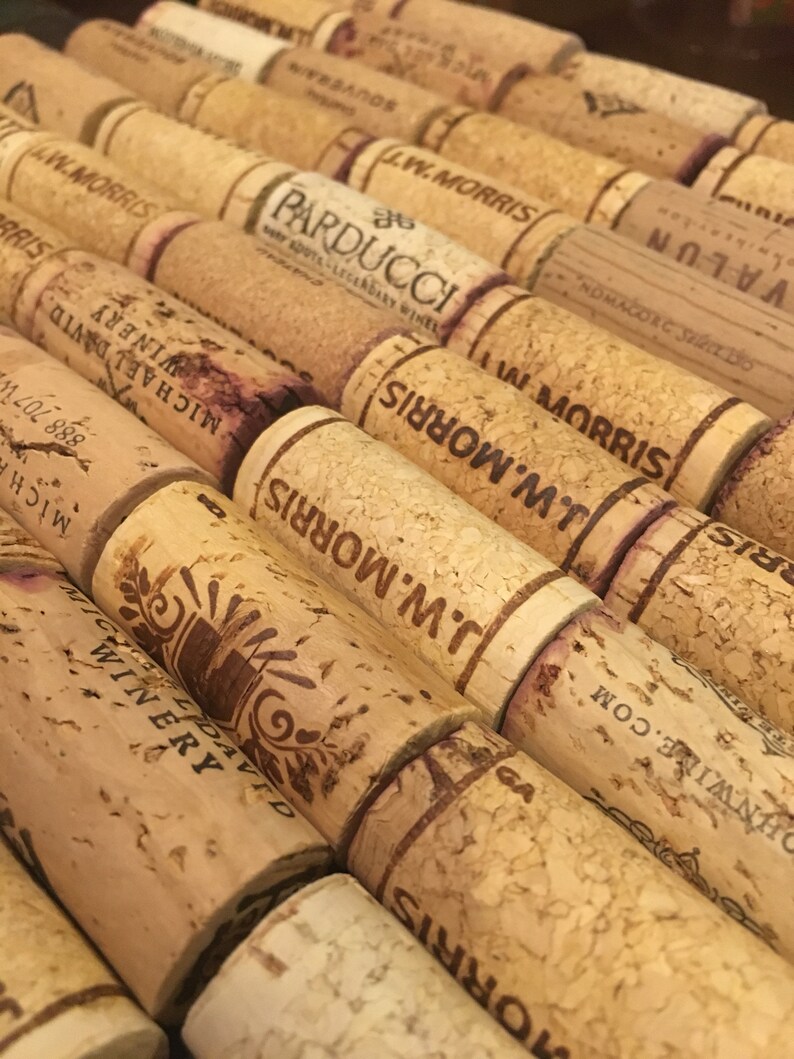 50 WINE CORKS, Used Wine Corks, Recycled Wine Corks, Bulk Wine Corks