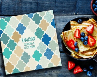 Ramadan Colouring & Activity Book (Teal)