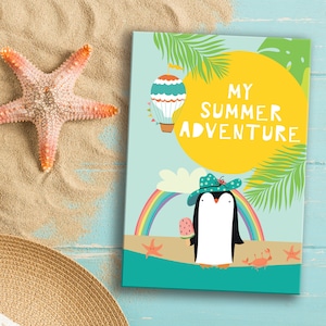 My Summer Adventure: Children's Travel Journal