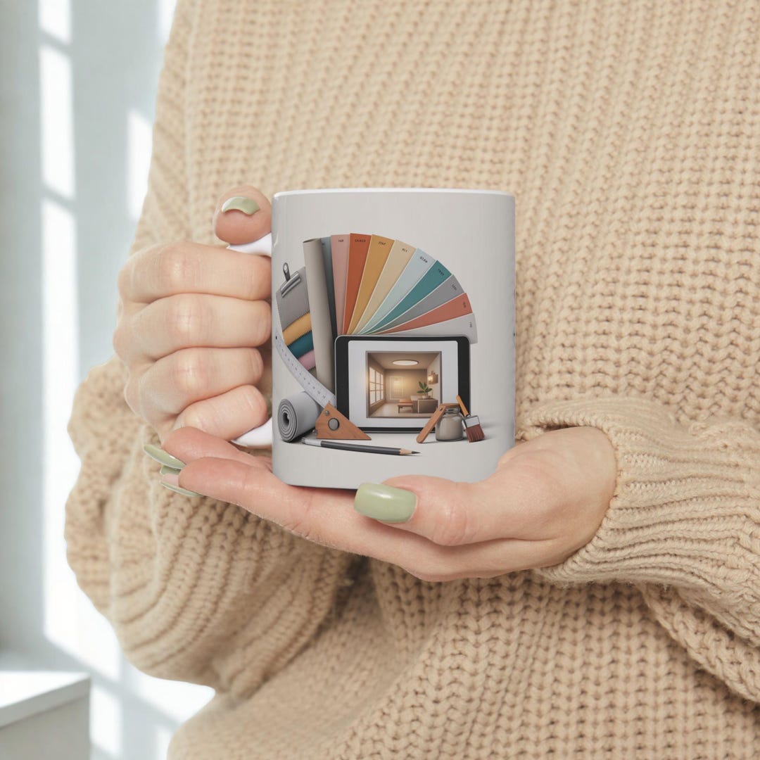 Personalized Interior Designer Mug, Custom Home Decorator Gift ...