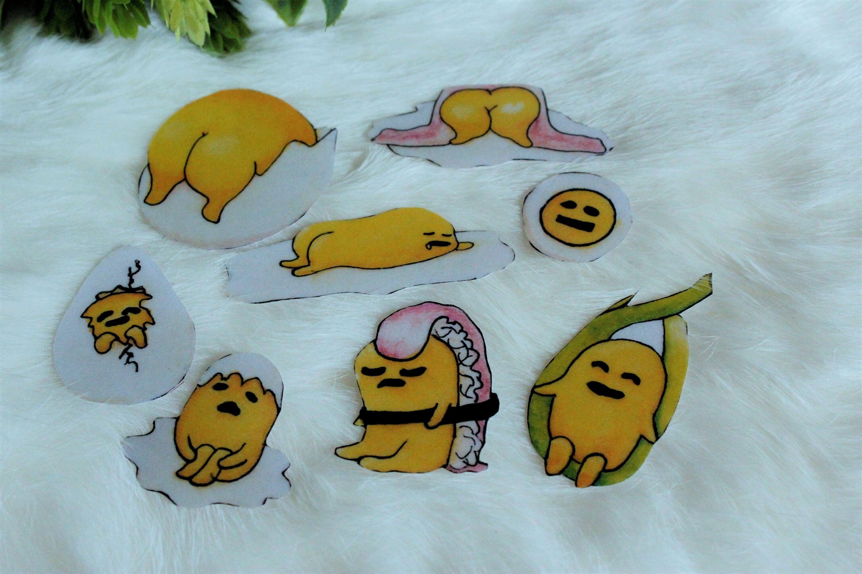 Gudetama Sticker Pack | Etsy