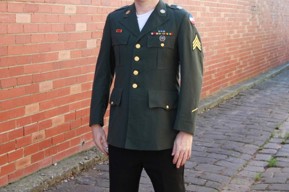 Vintage Sergeant’s Army Jacket / Military / Army J