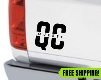 Quebec Jeep Decal Many Colors To Chose From JEEP in Quebec Decal Quebec Jeep Decal Many Colors To Chose From JEEP in Quebec Decal