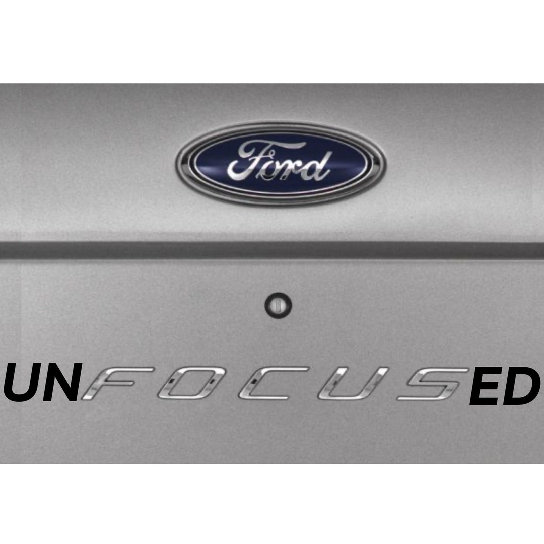 Unfocused Labels Unfocused Decal Funny Car Decal for Ford Focus - Etsy Canada
