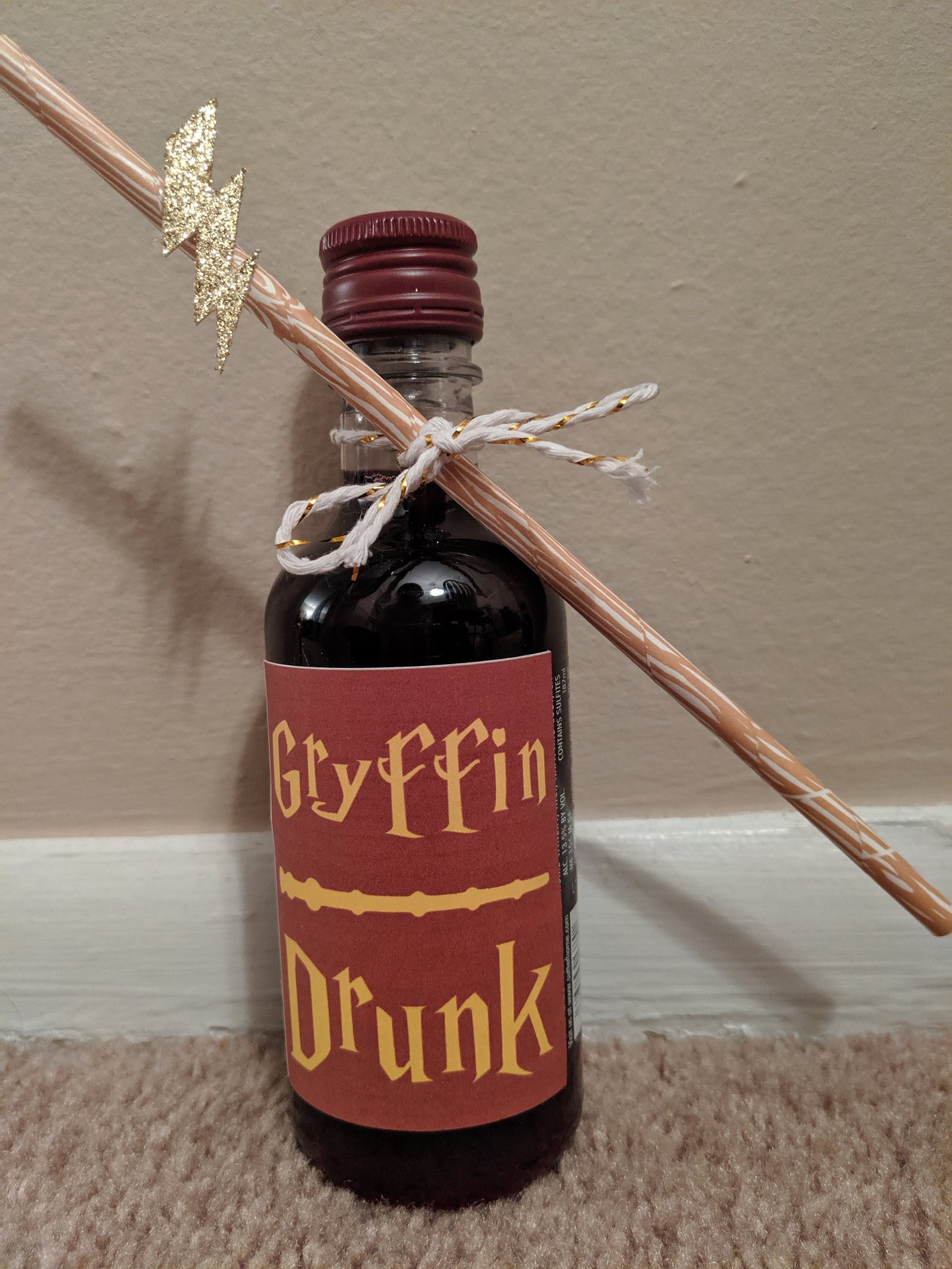 Harry Potter Wine Labels Etsy