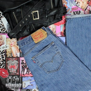 Levis 501s Button Fly&#39;s Taille 34&quot;