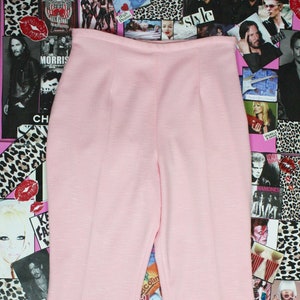 Vintage 70&#39;s Pink Small Flared Pants, Medium Large