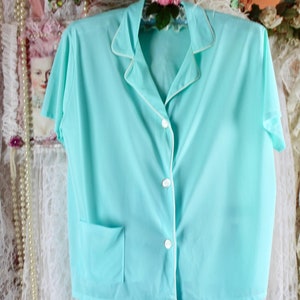 Vintage 60s 70s JC Penney Pajama Set, Vintage Sleepwear, Night