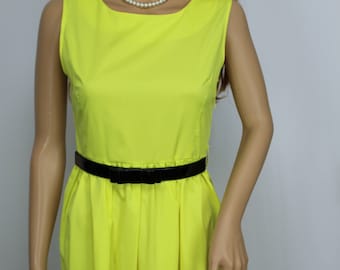 Y2ks Summery Yellow Dress, XSmall