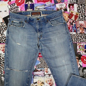 Levis Strauss 511s Distressed Waist 36