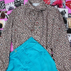 70s The Wardrobe Builder By Devon Blouse,Size Small