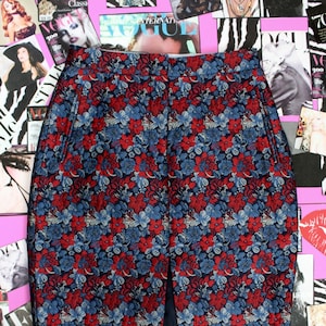 Y2Ks Floral Print Pencil Skirt, BcBG Floral Skirt, Office Skirt, Size Small