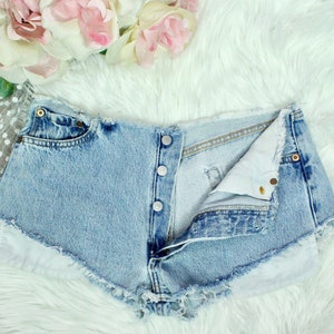 Women's Sexy HighWaist Denim Shorts*2138*