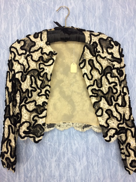 Vintage French Bolero Blazer