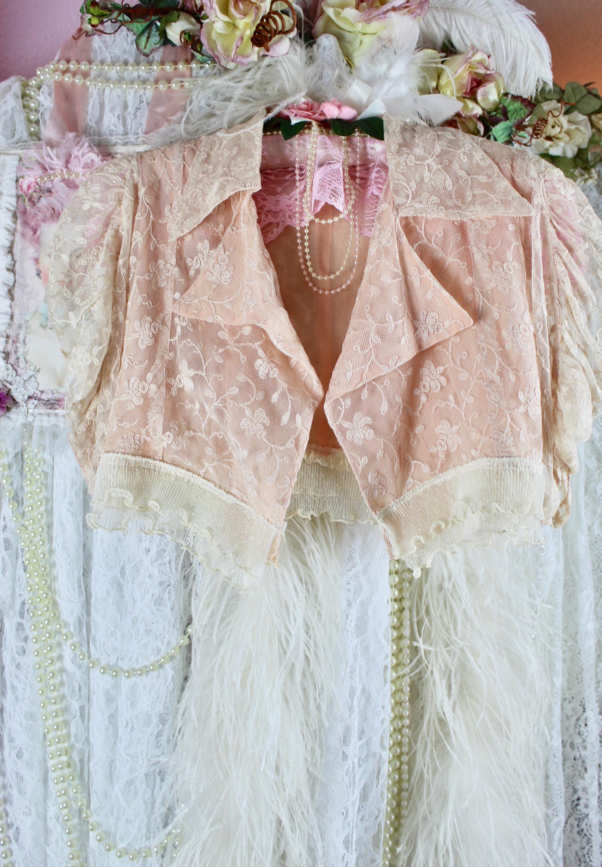 treat urself Retro lace jacket ベージュ treat ürself Retro lace jacket（beige） 【公式通販】