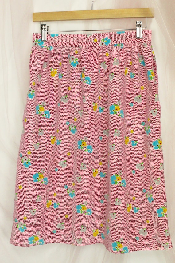 Vintage Jonathan Martin Floral Skirt,Vintage Skirt